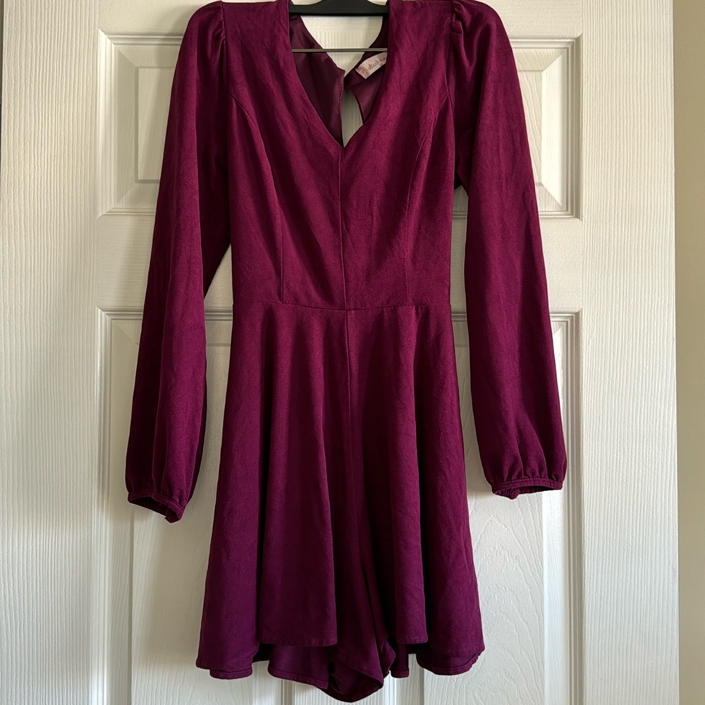 Velvet romper